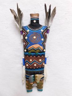 Navajo Yei God Double Spirit Soft Sculpture Doll--Northern Country