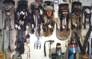 Native American Made Ceremonial Masks