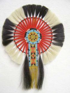 Native American Made Horsehair Bustle