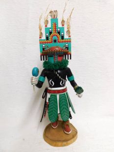 Native American Hopi Carved Hemis Katsina Doll--Vintage