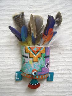 Native American Made Ceramic Horsehair Medium Assorted Pots